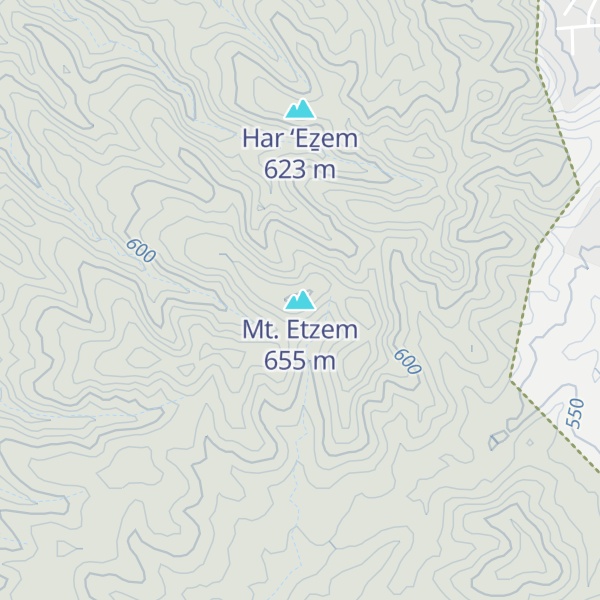 Map of Mt. Etzem