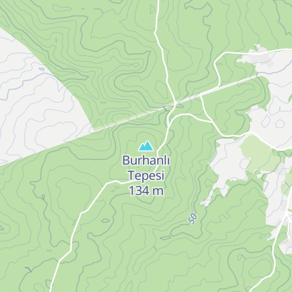 Map of Burhanlı Tepesi