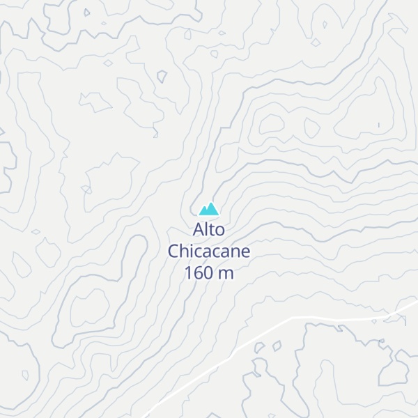 Map of Alto Chicacane