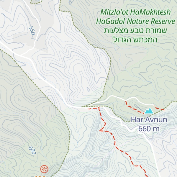 Map of Har Avnon