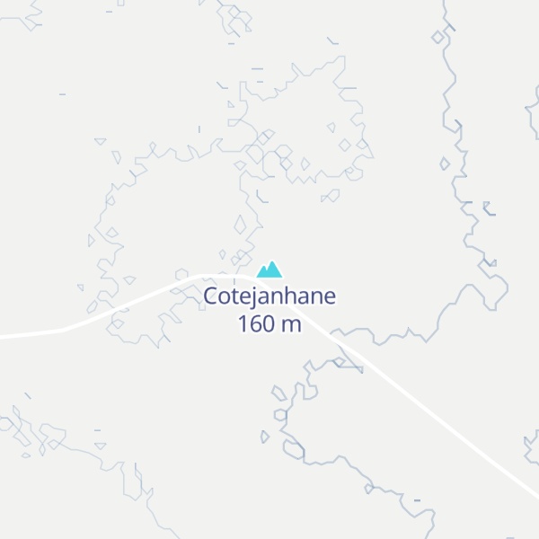 Map of Cotejanhane