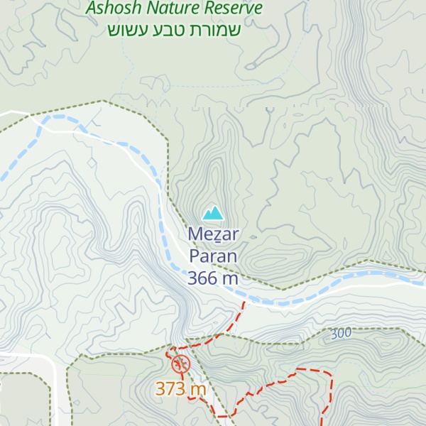 Map of Meẕar Paran