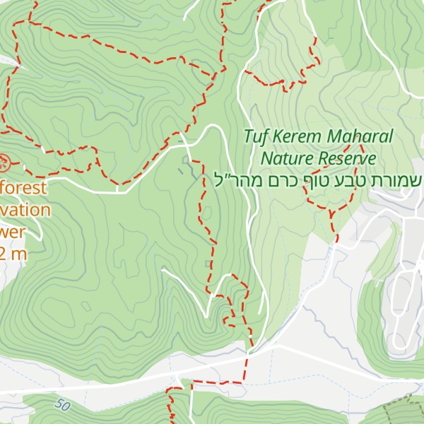 Map of Givat Shlukhit