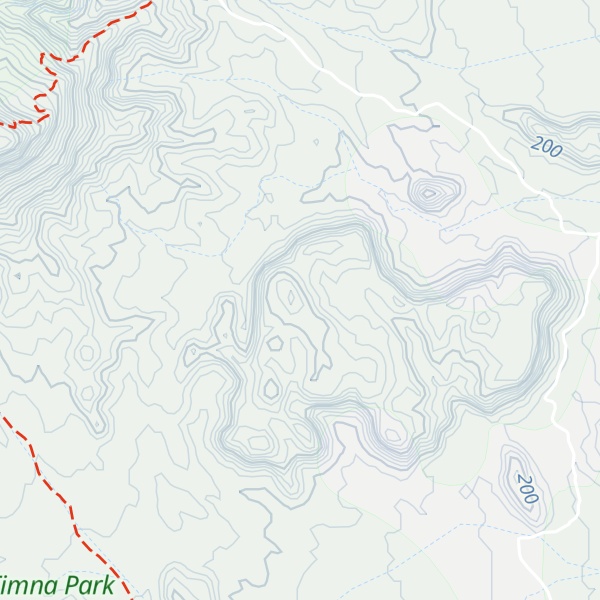 Map of Mt. Mikhrot