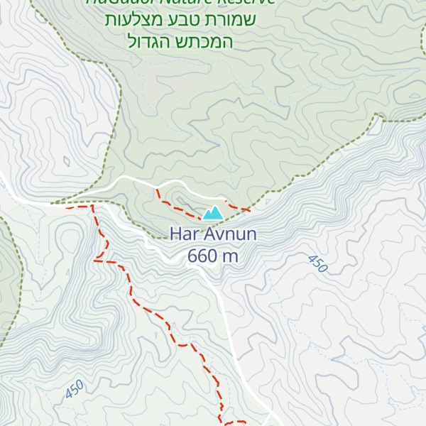 Map of Har Avnun