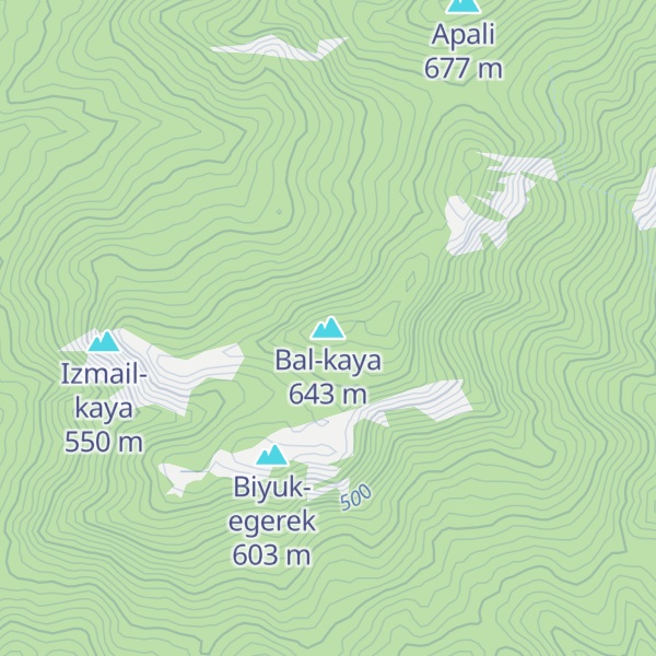 Map of Bal-kaya