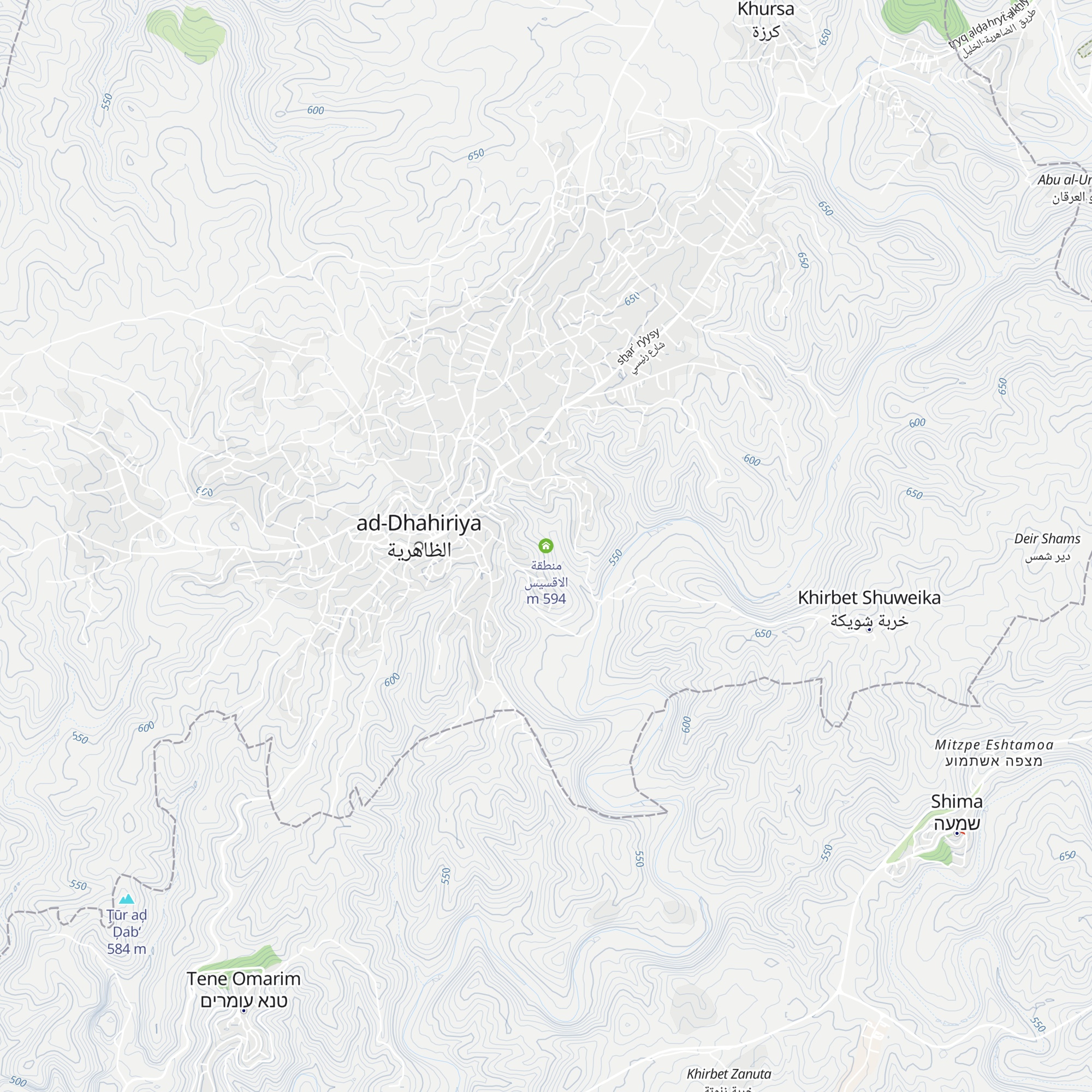منطقة الاقسيس map