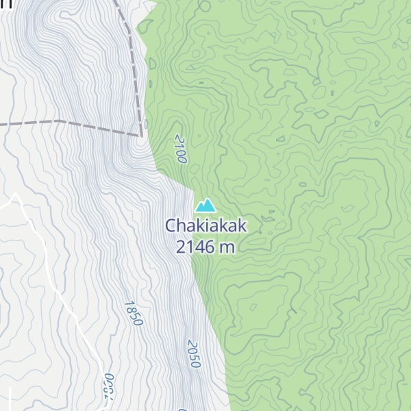 Map of Chakiakak