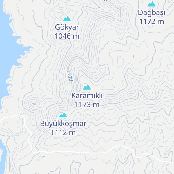 Map of Karamıklı
