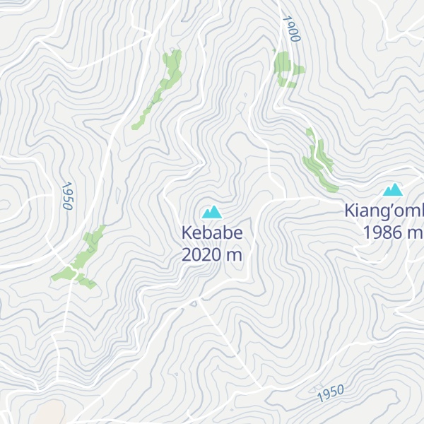 Map of Kebabe