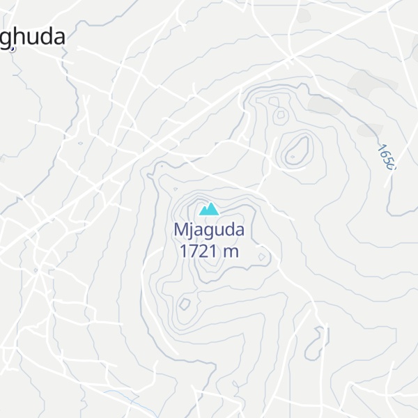 Map of Mjaguda