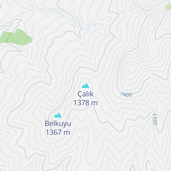 Map of Çalık