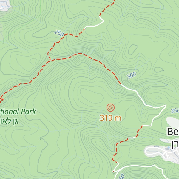 Map of Rekhes Mitla