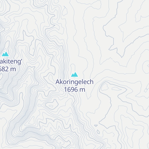 Map of Akoringelech