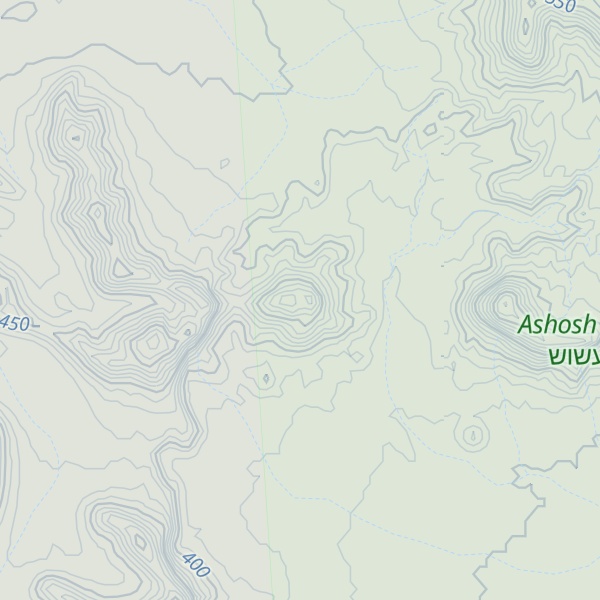 Map of Mizpe HaMeshar