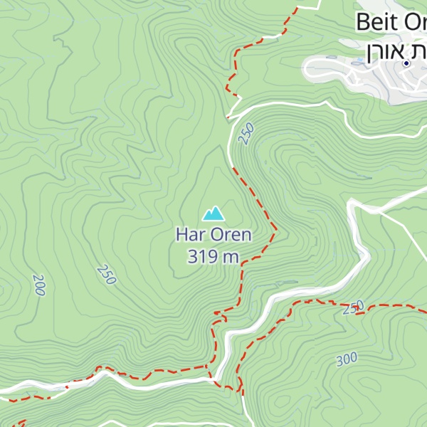 Map of Har Oren