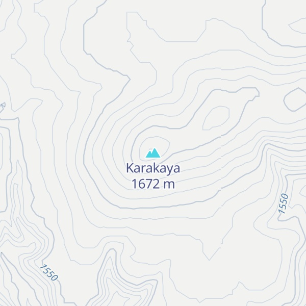 Map of Karakaya