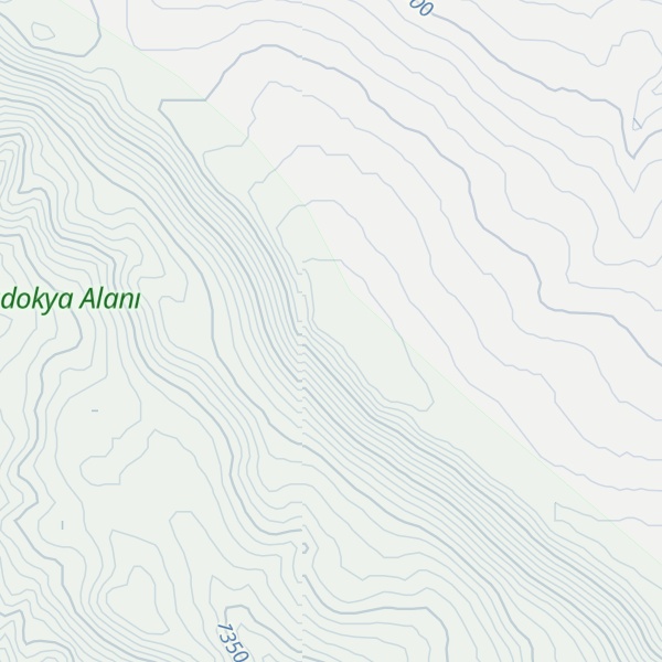 Map of Topuz Dağı