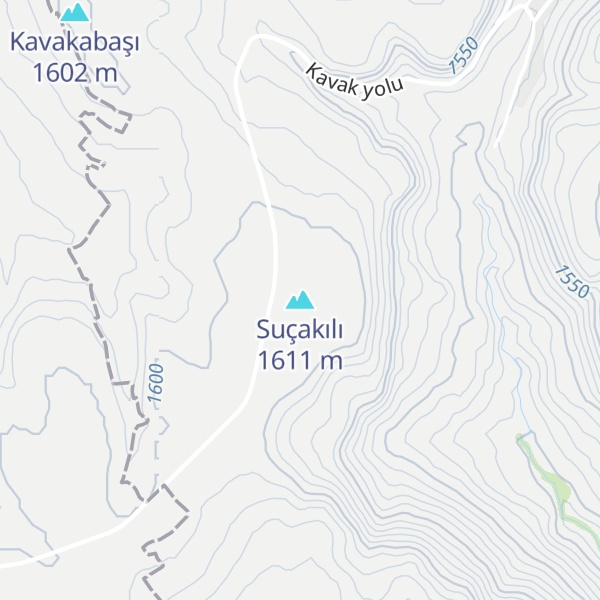 Map of Suçakılı