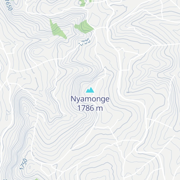 Map of Nyamonge