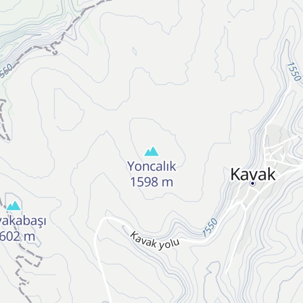 Map of Yoncalık