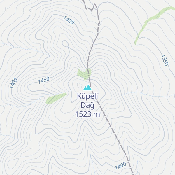 Map of Küpeli Dağ