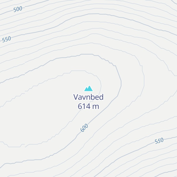 Map of Vavnbed