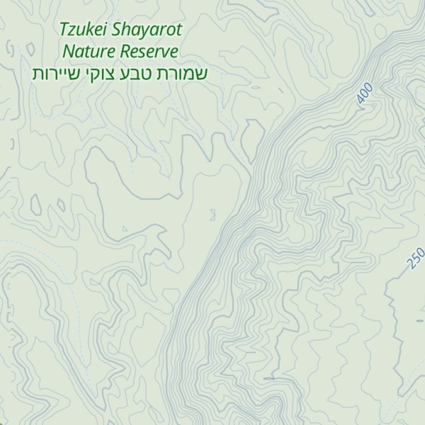Map of Har Shaharut