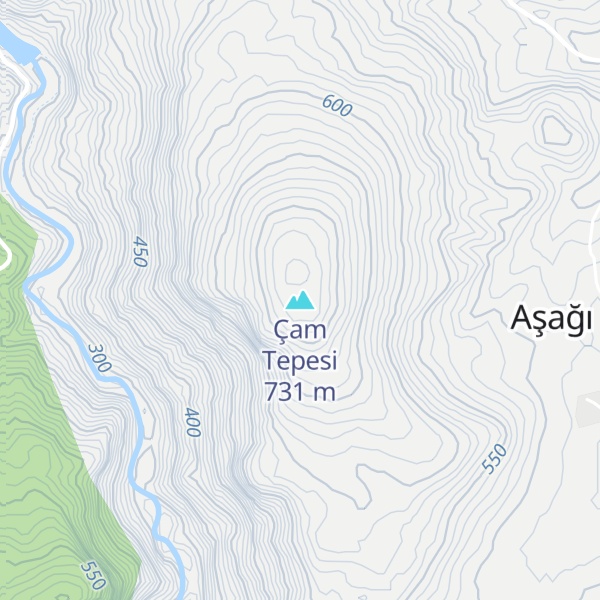 Map of Çam Tepesi