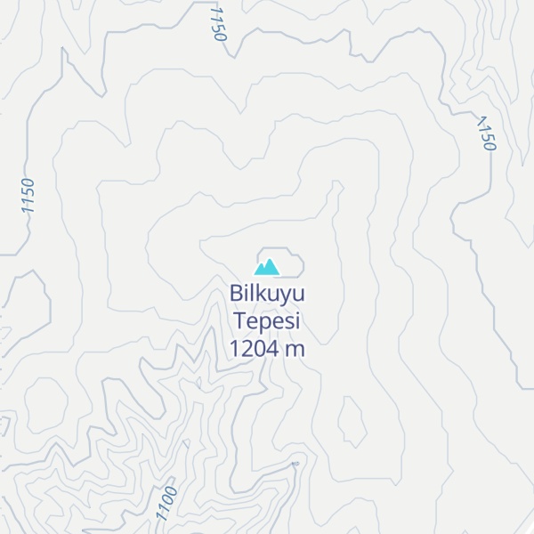 Map of Bilkuyu Tepesi