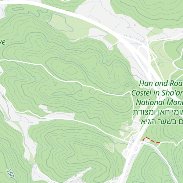 Map of Hatul Hill