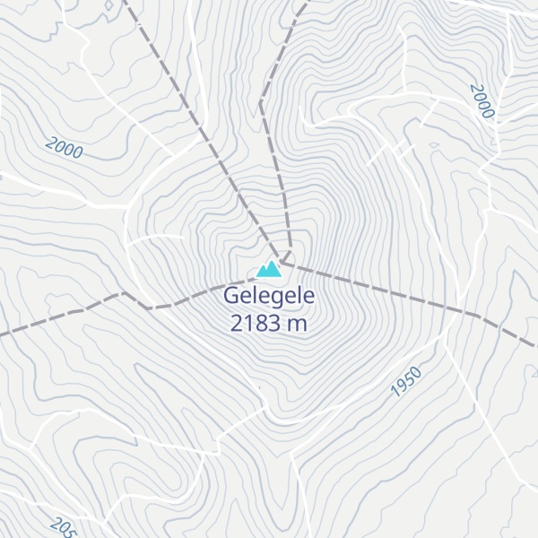 Map of Gelegele