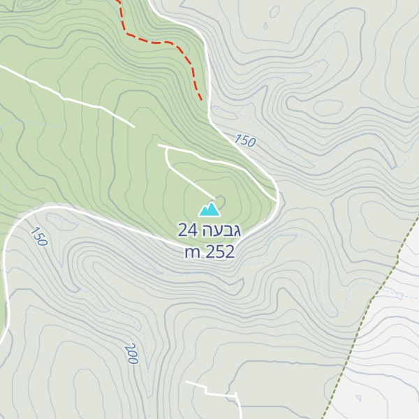 Map of גבעה 24