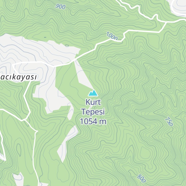 Map of Kurt Tepesi