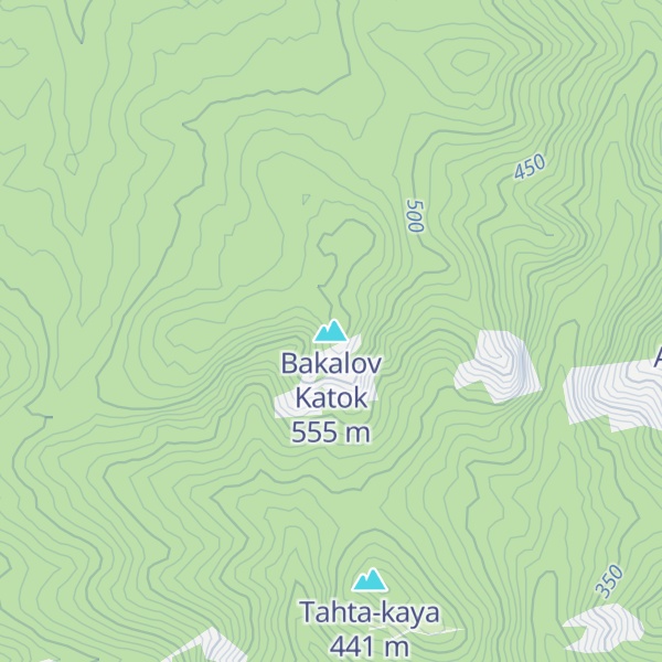 Map of Bakalov Katok