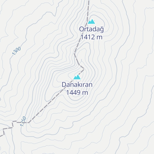 Map of Danakıran