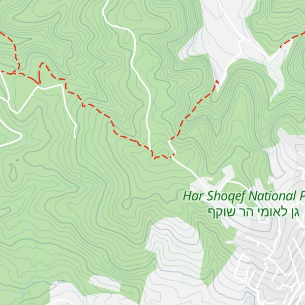 Map of Har Shokef
