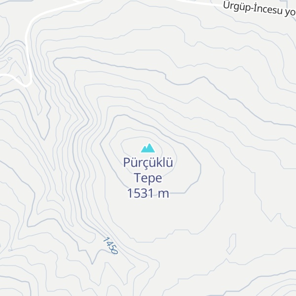 Map of Pürçüklü Tepe