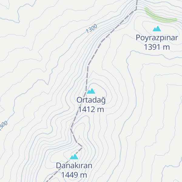 Map of Ortadağ