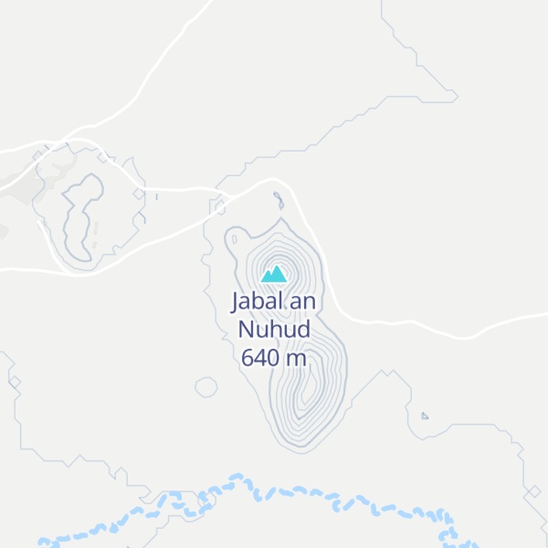 Map of Jabal an Nuhud