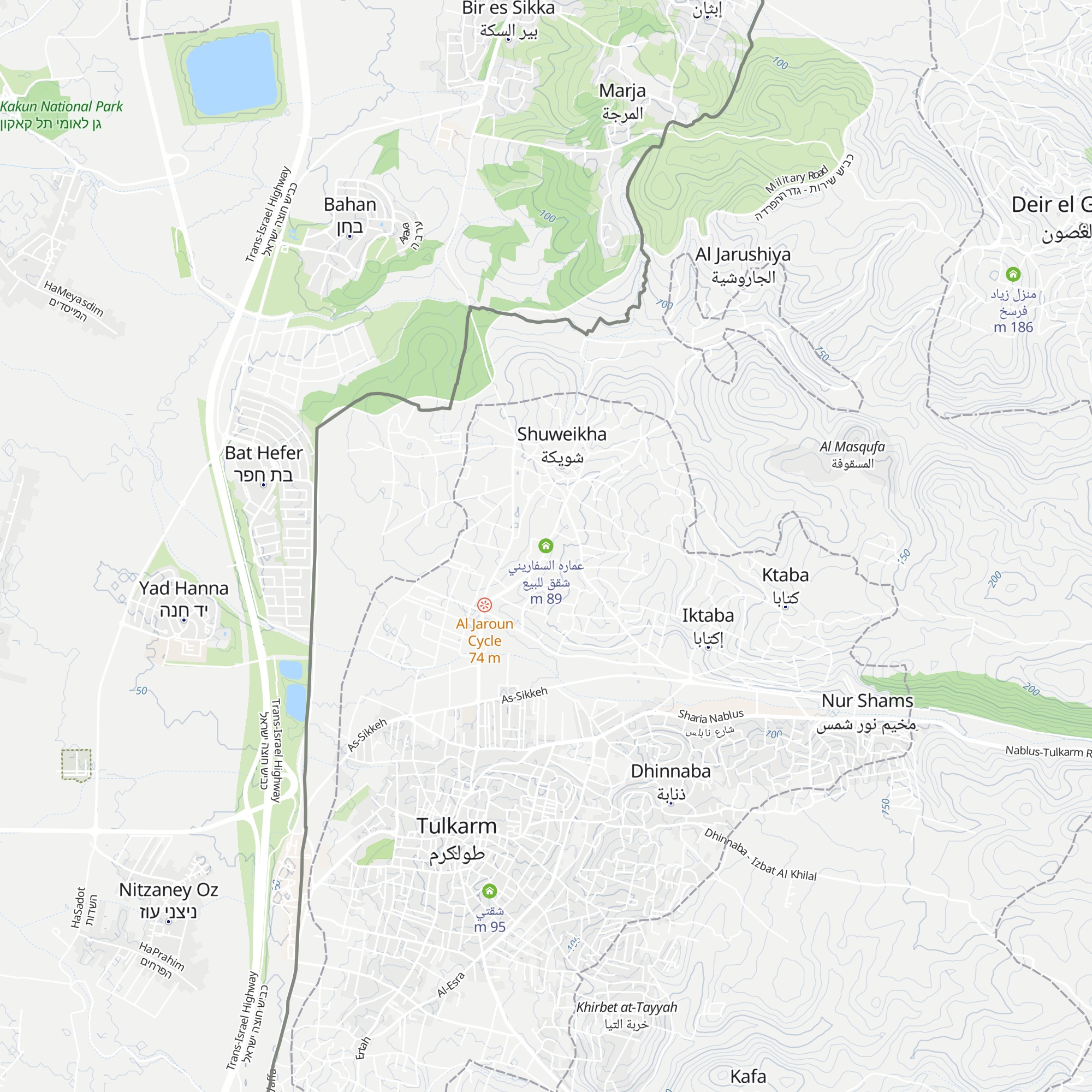 عماره السفاريني شقق للبيع map