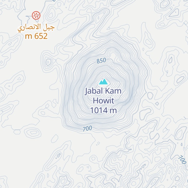 Map of جيل النصاري
