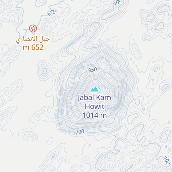Map of جبل النصاري