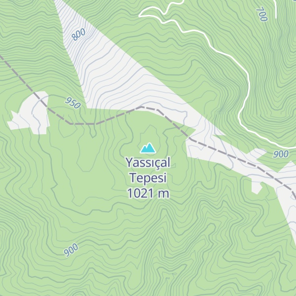 Map of Yassıçal Tepesi