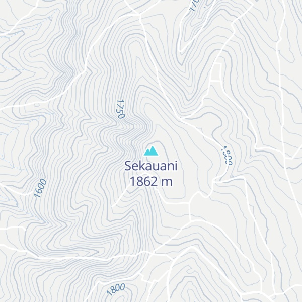 Map of Sekauani