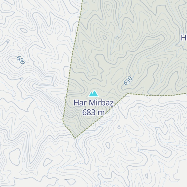 Map of Har Mirbaẕ