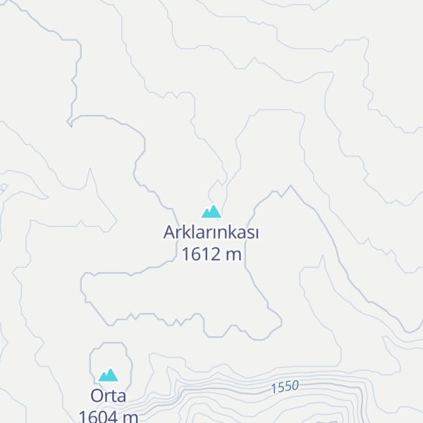 Map of Arklarınkası