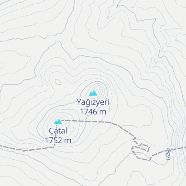 Map of Yağızyeri