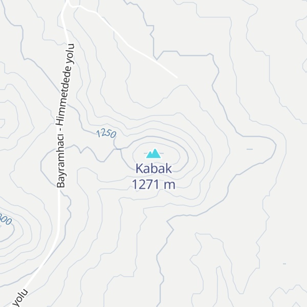 Map of Kabak