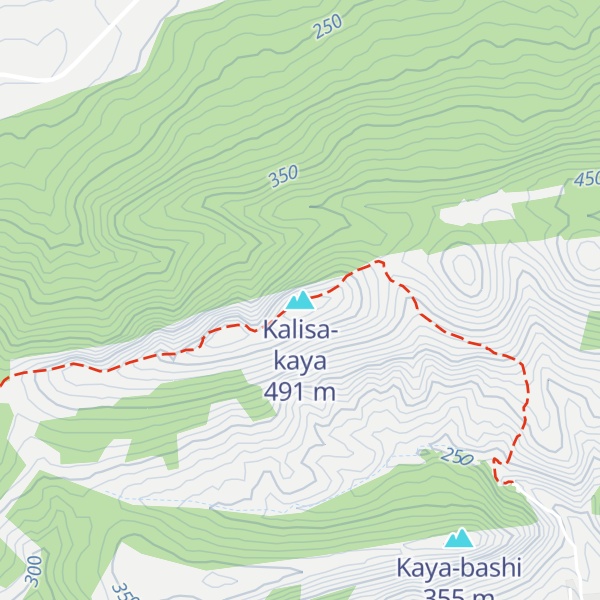 Map of Kalisa-kaya